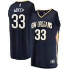 Camiseta Garlon Gree 33 New Orleans Pelicans Icon Edition Armada Hombre
